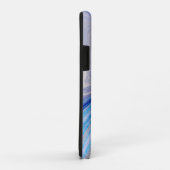 Glam lila Silbermor aus  Glitzer Case-Mate iPhone Hülle (Hinten/Rechts)