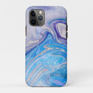 Glam lila Silbermor aus  Glitzer Case-Mate iPhone Hülle