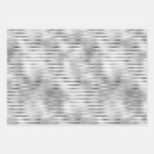 Glam Lila Streifen Geschenkpapier Set (Vorderseite 3)