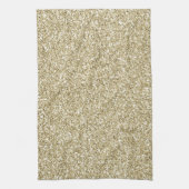 Glam Luxe Gold Glitzer       Geschirrtuch (Vertikal)