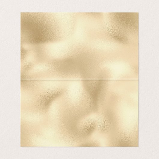 Glam Luxe Gold Glitzer Peace (Innenseite Aufgefaltet)