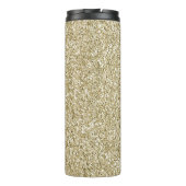 Glam Luxe Gold Glitzer            Thermosbecher (Rückseite)