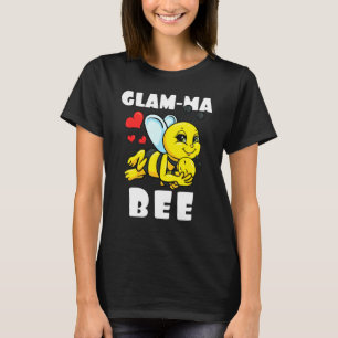 Glam Ma Bee Matching Family Outfit Kinderankündigu T-Shirt