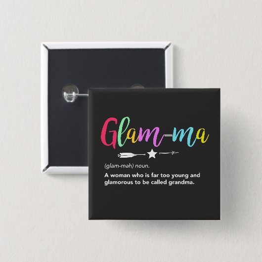 Glam-ma, Glamma Definition Oma Button (Vorne & Hinten)