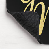 Glam Ma Heart Gold Mama Oma Muttertag Mousepad (Ecke)