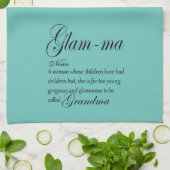 GLAM MA Oma Definition Handtuch (Gefaltet)