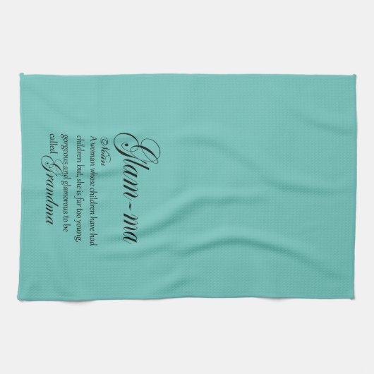 GLAM MA Oma Definition Handtuch (Horizontal)