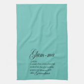 GLAM MA Oma Definition Handtuch (Vertikal)