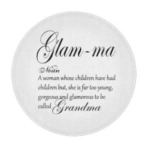GLAM MA Oma Definition Schneidebrett