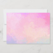 Glam Makeup Birthday Party Wellness-Center Party F Einladung (Rückseite)