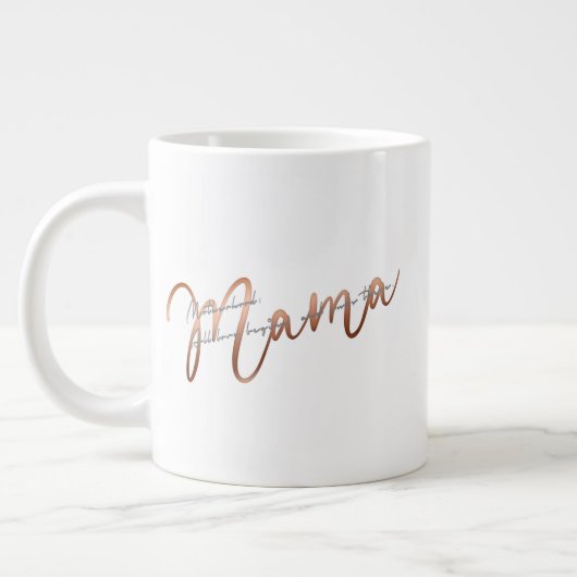Glam Mama Jumbo-Tasse (Links)