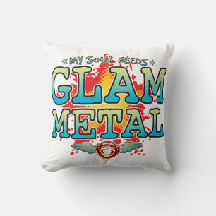 Glam Metal Soul Kissen