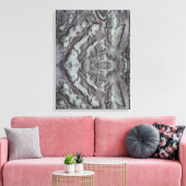 Glam Metal Stretched Canvas Print Leinwanddruck (Insitu (Wohnzimmer))