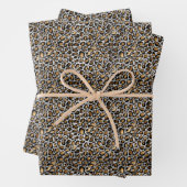 Glam Metallic Leopard Print Geschenkpapier Set (Beispiel)