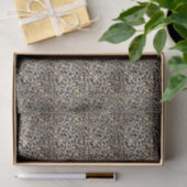 Glam Metallic Small Leopard Print Seidenpapier (Geschenk)