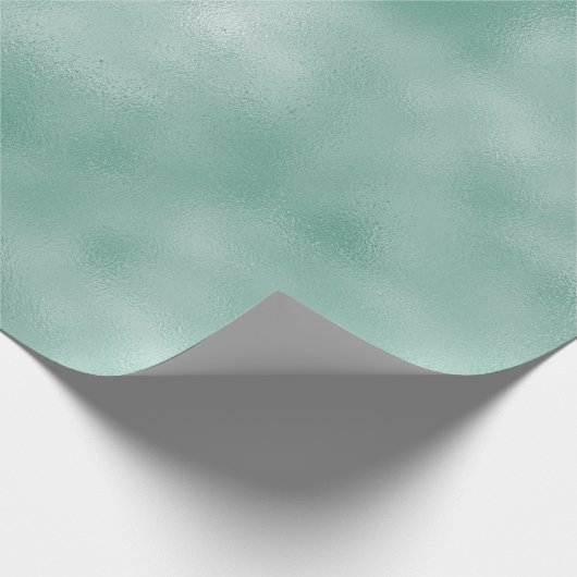 Glam Mint Geschenkpapier (Ecke)