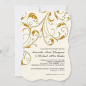 Glam Old Hollywood Regency Black Krawatte Event St Einladung (Rückseite)