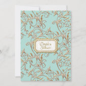 Glam Old Hollywood Regency Pink Couples Dusche Einladung (Vorderseite)