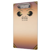 Glam Personalisiert Klemmbrett (Links)