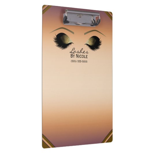 Glam Personalisiert Klemmbrett (Rechts)