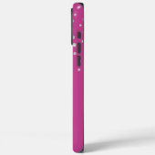 Glam Pink Diamond Jewels Case-Mate iPhone Hülle (Rückseite / Links)