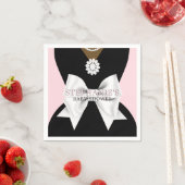 Glam Pink Ethnic Extravagant Tiffany Thema Kinderd Serviette (Beispiel)