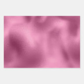 Glam Pink Glitzy Glitzer Geschenkpapier Set (Vorderseite)