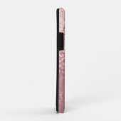 Glam Pink Glitzy Glitzer Leopard Print Case-Mate iPhone Hülle (Hinten/Rechts)