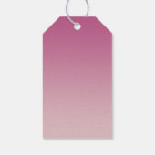 Glam Pink Imitats Diamonds Butterfly Geschenkanhänger (Rückseite)