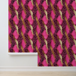 Glam Pink Leopard Tier Tapete