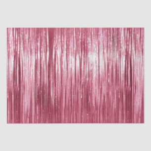 Glam Pink Sparkle Streifen Seidenpapier