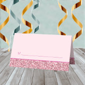 Glam Pink Spaß Sitzplätze für Bat Mitzvah Party Platzkarte