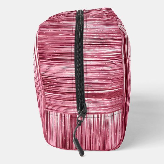 Glam Pink Tinsel Waschbeutel (Rechts)