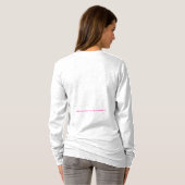 Glam Pink Weihnachtsbaum T-Shirt (Schwarz voll)