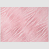 Glam Pink Zebra Print Seidenpapier (Vorderseite)