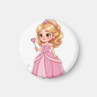 Glam Princess-Vinyl Magnet
