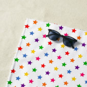 Glam Rainbow Unicorn Strandtuch (Beispiel)