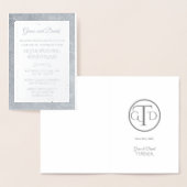 Glam Real Gold Foil 25. Hochzeitstag Folienkarte (Anzeige)