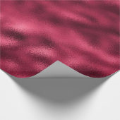 Glam Red Geschenkpapier (Ecke)