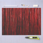 Glam Red Glitzy Wedding Seidenpapier (Handwerk)