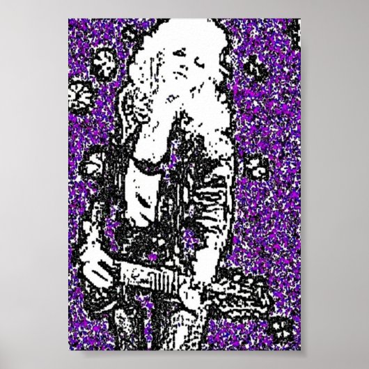 Glam Rock Poster (Vorne)