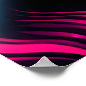 Glam Rock Sisters - Electric Pop Art Poster (Ecke)