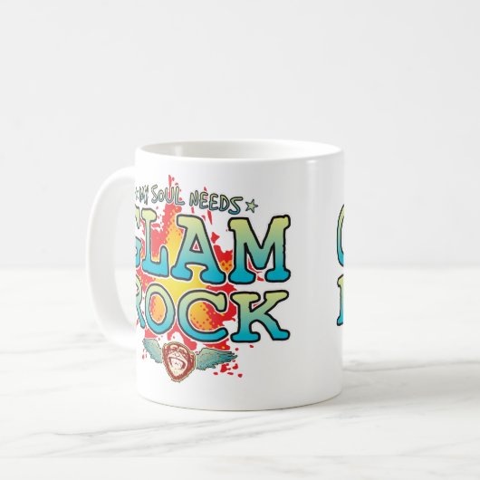 Glam Rock Soul Tasse (Vorderseite Links)