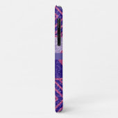 Glam rosa und Lila geometrisch Case-Mate iPhone Hülle (Hinten/Links)