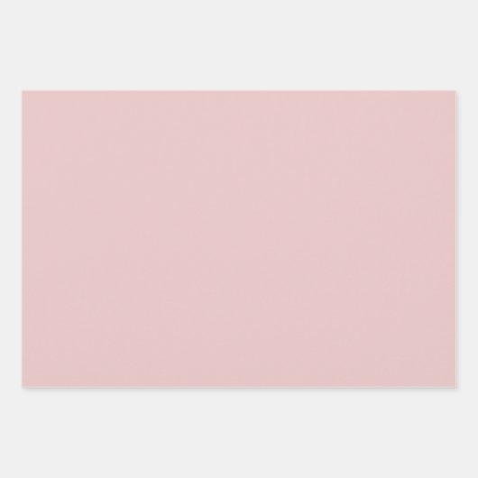 Glam Rose Gold Blush Abstrakt Geschenkpapier Set (Vorderseite 2)