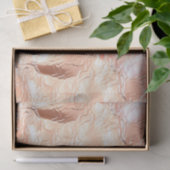 Glam Rose Gold Foil Seidenpapier (Geschenk)