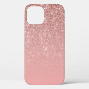 Glam Rose Gold Glitter Rosa Verlauf Case-Mate iPhone Hülle