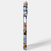 Glam Rose Gold Glitzer Elegant Monogram iPhoneCase Case-Mate iPhone Hülle (Rückseite / Rechts)