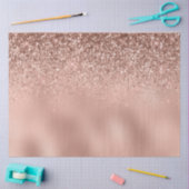 Glam Rose Gold Glitzer Seidenpapier (Basteln)