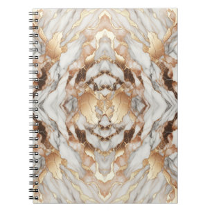 Glam Rose Gold Luxuriös Trend Marble Notizblock